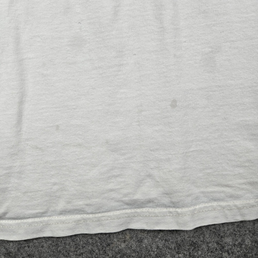 Diesel Graphic T-Shirt Mens XL White Airbrush Collage Art Print Streetwear Y2K - Picture 5 of 13